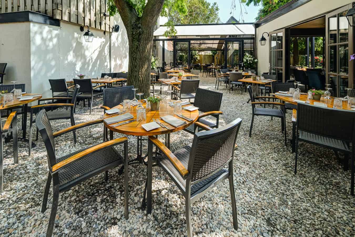 De Heeren van Montfoort terras lunch - diner - overdekt verwarmd utrecht midden in Nederland 6-min