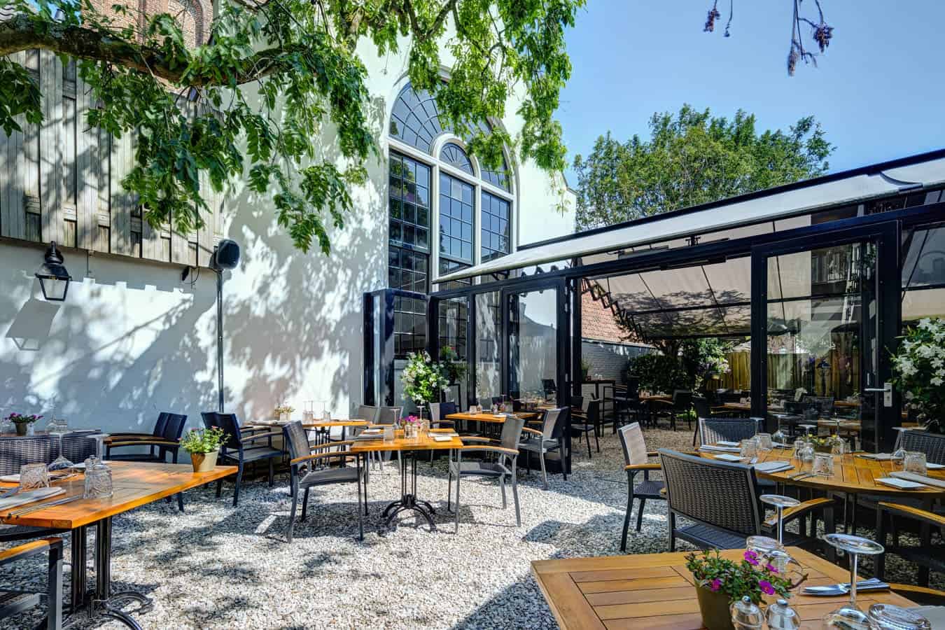 De Heeren van Montfoort terras lunch - diner - overdekt verwarmd utrecht midden in Nederland4-min